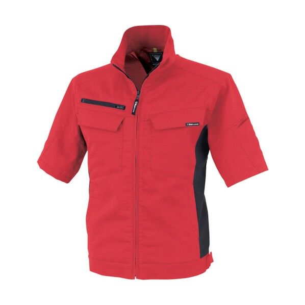 裏綿ストレッチ半袖ブルゾン S 1511-71-S 1点