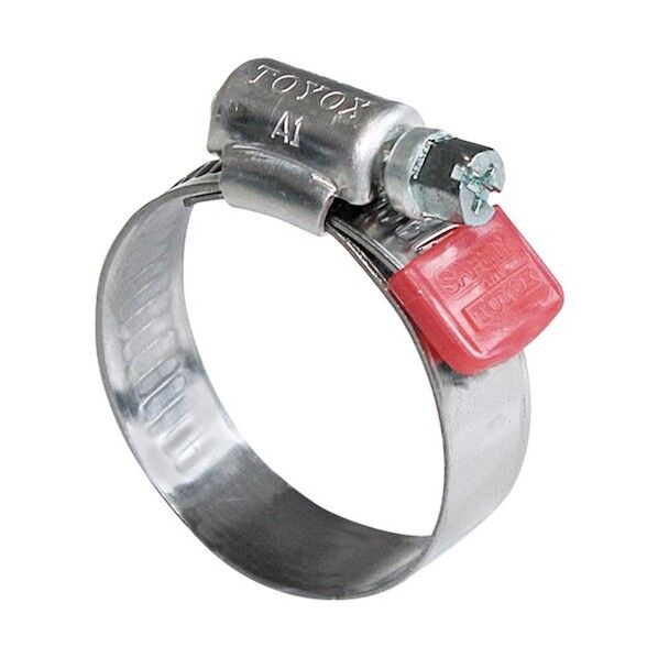 トヨックス ホースバンド セーフティ セミステンレス () FS-165 10個...