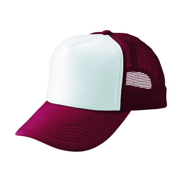 アメリカンメッシュキャップMC30-061ワイン×ホワイトF 061ワイン×ホワイト F MC30 1
