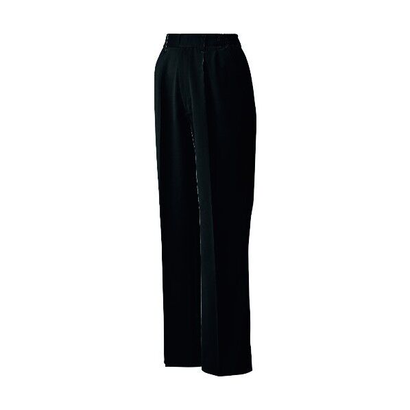 夏 レディースツータックパンツ ブラック色 4Lサイズ WA10478-9-4L 1点