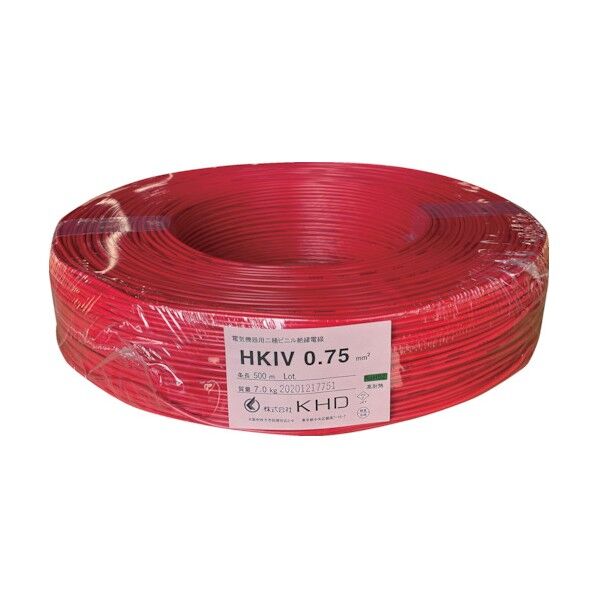 HKIV1.25 赤 200m HKIV1.25SQ-01-200M 1点