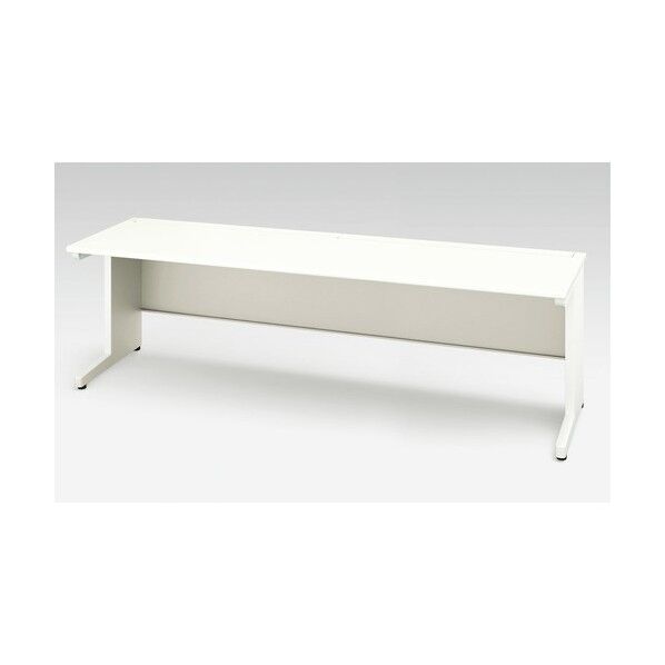 平デスク(引出し無し) XEHH247FDN-WH 1点