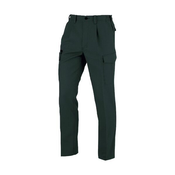 ワンタックカーゴパンツ(脇シャーリング) チャコール 7Lサイズ A-8076-23-7L 1点