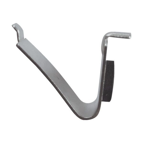 ステンレス棚柱用棚受け クッション材付