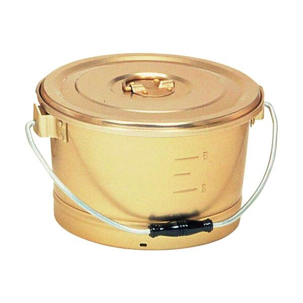 シュウ酸 丸型一重食缶 (ニギリ1ヶ付) 211G (6l) (6l) ASY88211 1個