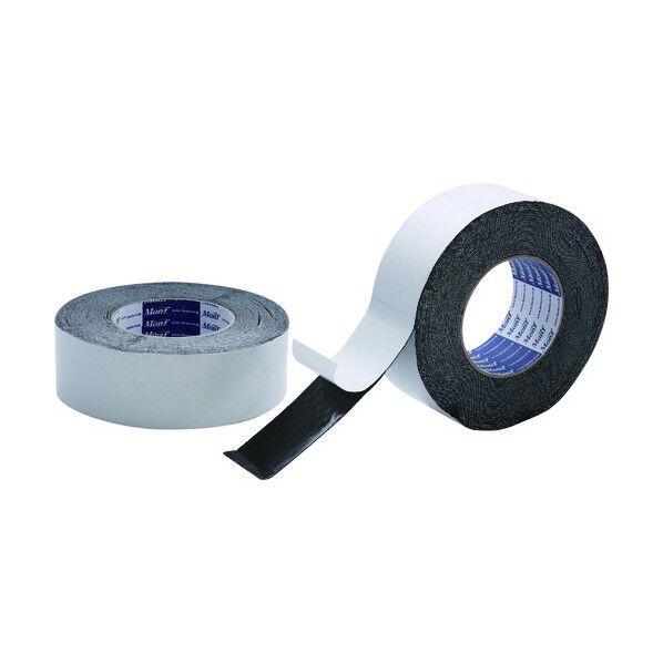 両面ブチル防水気密テープ W-513 黒 50mmx20m 2684960050 1