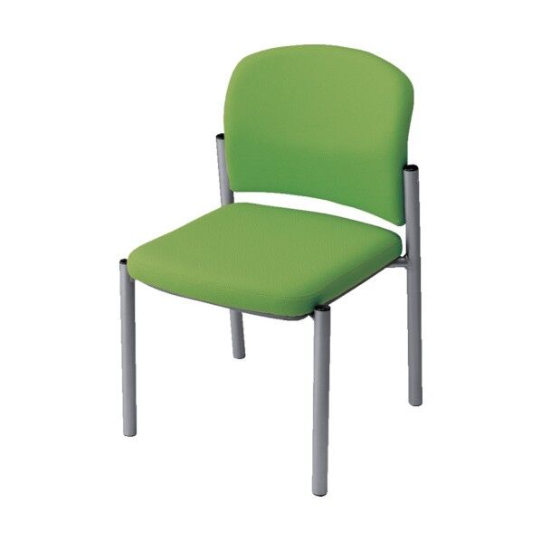 会議用チェアー 布張り E248F-GR 1点