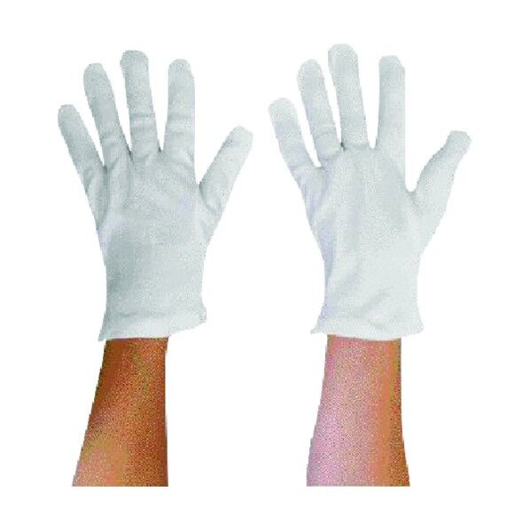 丸和ケミカル 白綿スムス手袋 マチなし Lサイズ 245 x 90 x 55 mm 5008-L 1個