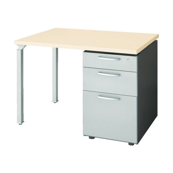 片袖テーブル W1200×D700×H700 WK127B-SVS 1点