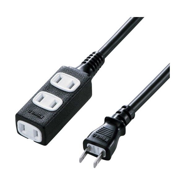 スリム電源延長コード TAP-EX34-10BKN 1点