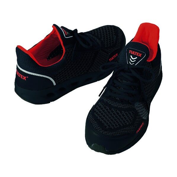 セーフティシューズ(男女兼用) 010ブラック 26.5 51652 1