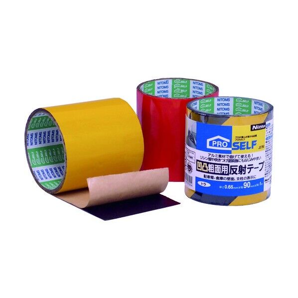 凹凸粗面用反射テープ