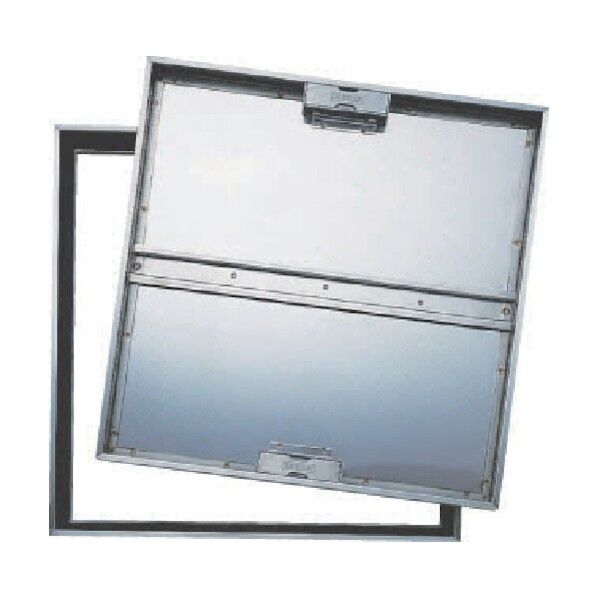 床点検口アンダーハッチ 取手簡易ロック アルミ枠