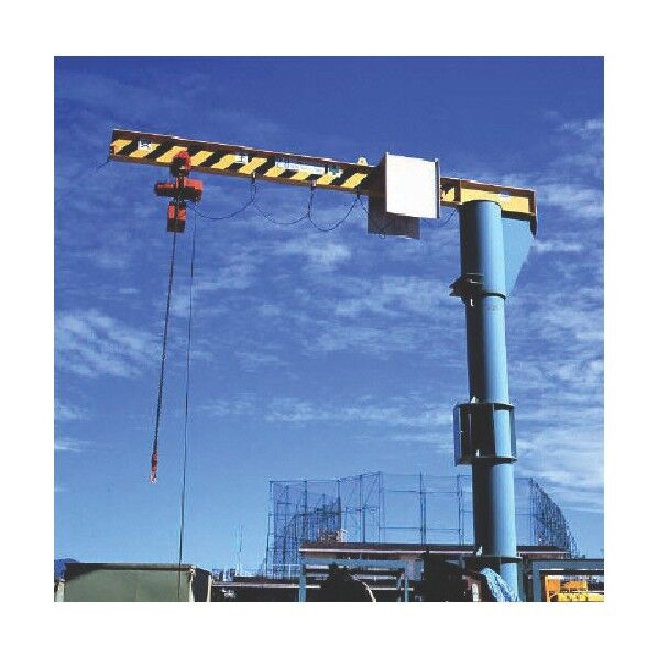 電動旋回ポスト型ジブクレーン