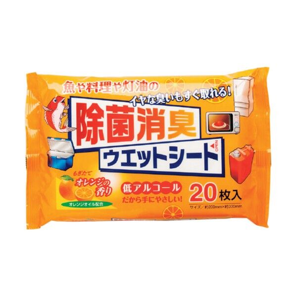 除菌消臭ウェットシート 20枚入 6300025606 30セット