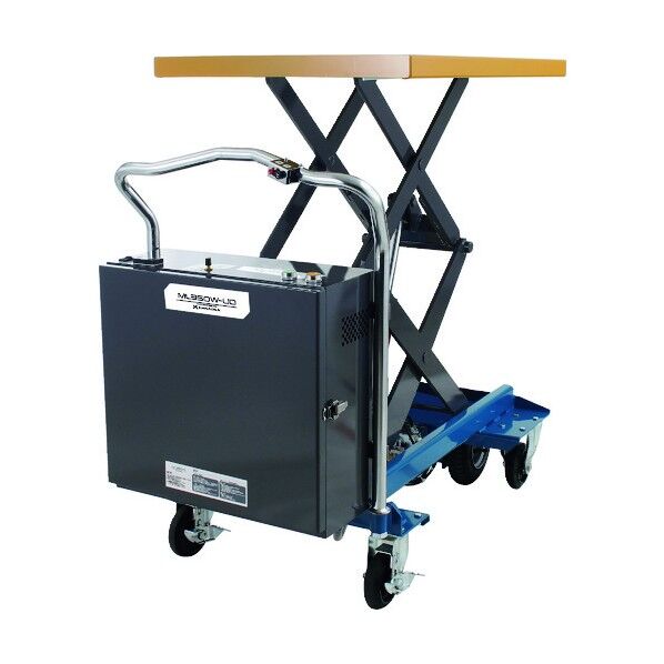 電動リフト台車 モービルリフトシリーズ 電動走行あり 300kg W1167×D600 ML-350WD-UD 1点