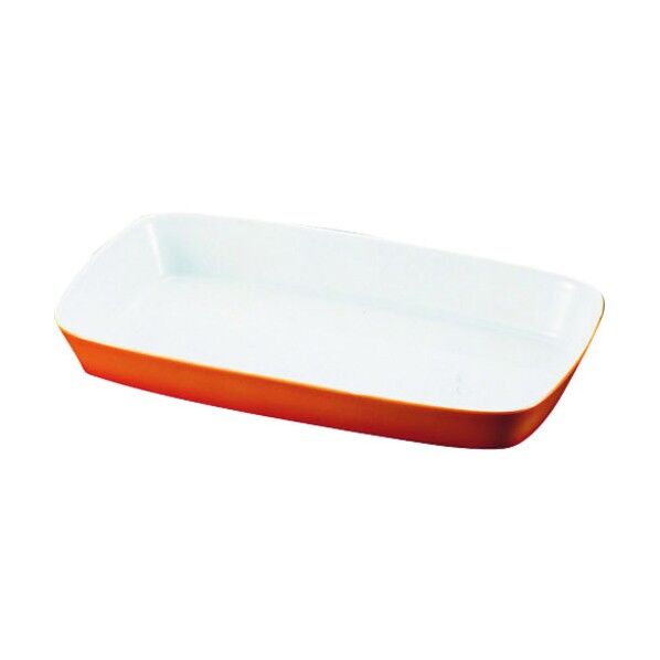 シェーンバルド 角グラタン皿 茶 1011-33B RKK56033 1個