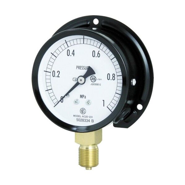 普通形圧力計(B枠立型)