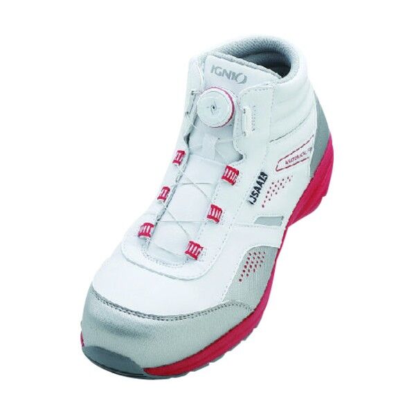 ダイヤル式セーフティシューズ A種 ホワイト