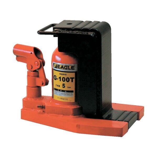 爪付ジャッキ(低床型・安全弁付) 標準タイプ