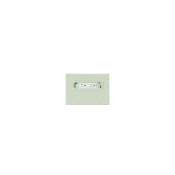 プラス 661208)電源系コンセントボックス LA-CS LGY 1点