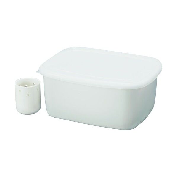 ホーローヌカ漬ケポット角3.3型 水取器付