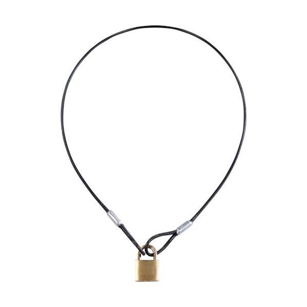 ワイヤー&パドロック 同一鍵・番号指定なしタイプ