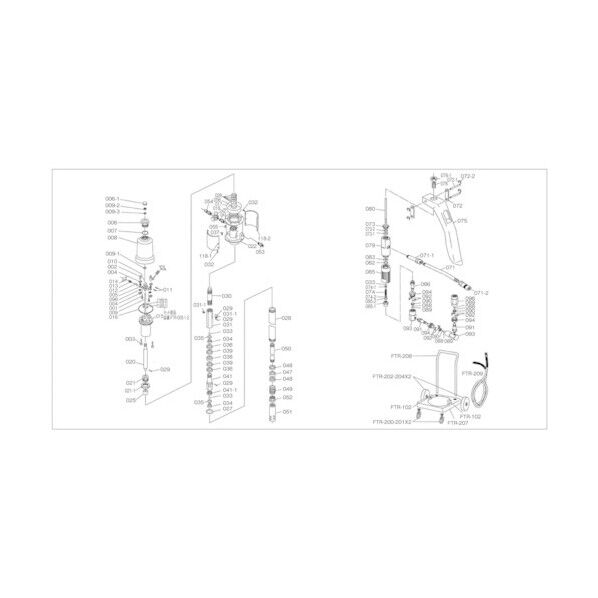 FTR65G用銅ワッシャー 40 x 75 x 20 mm FTR-082 1点