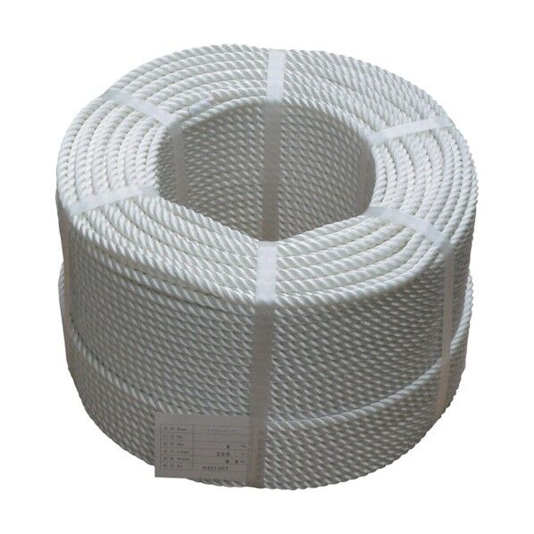 ナイロンロープ 9mmX200m 365132 1点