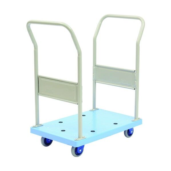 小型環境静音樹脂台車 両ハンドル固定式 NP-103GS 1点