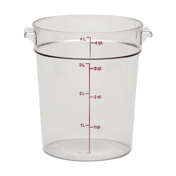 丸型コンテナー/クリアー RFSCW4 1点