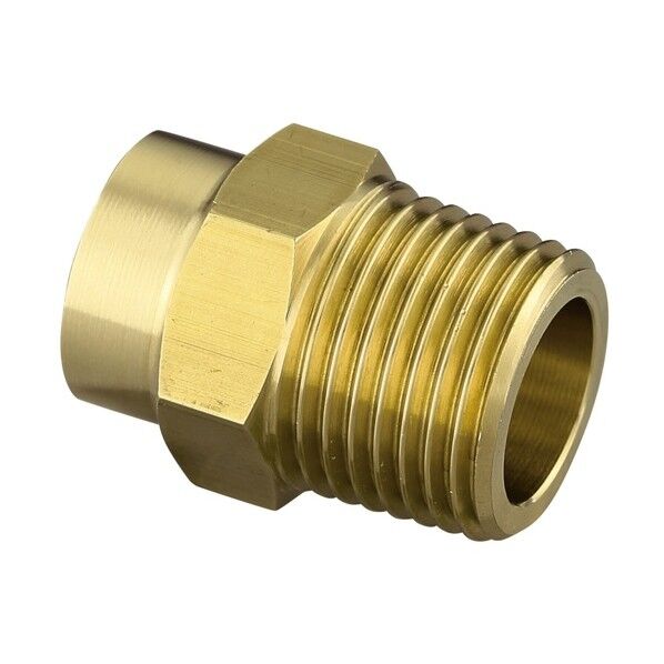 銅管用継手 オスアダプター(黄銅)