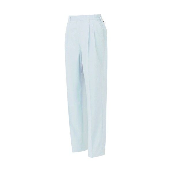 レディースシャーリングパンツ(2タック)AZ5363-003シルバーグレーLL 003シルバーグレー LL 5363 1