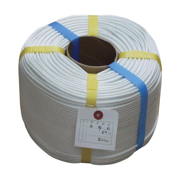 ナイロン金剛打ロープ 4mmX300m 364113 1点