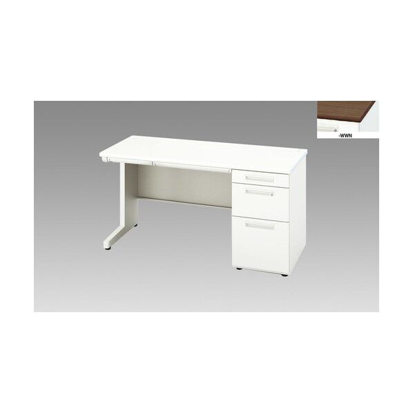 片袖デスク XEHH146B-WWN 1点