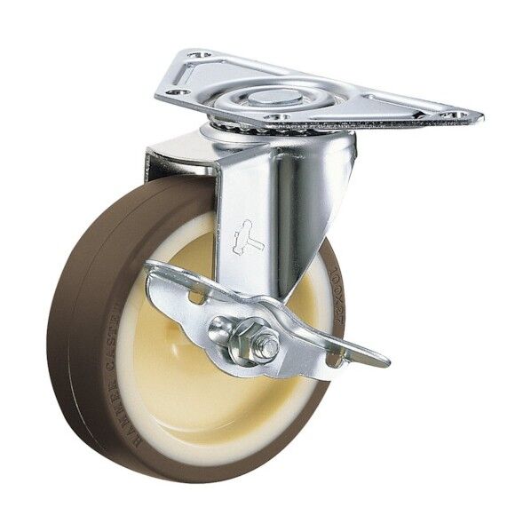 Eシリーズコーナータイプ自在SP付ウレタン車85mm 215E-UR85-BAR01 1点