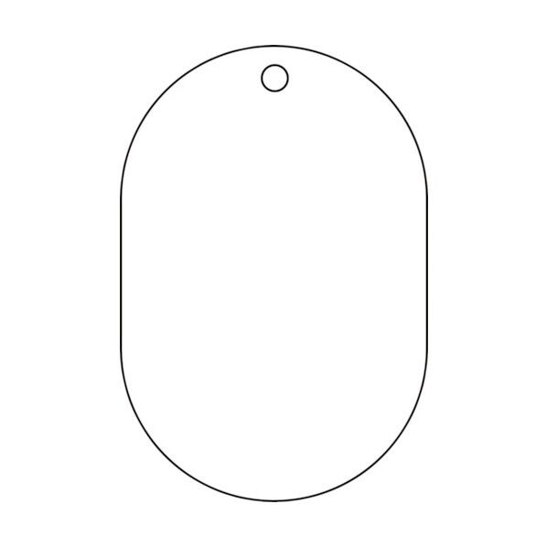 バルブ開閉表示板 アクリル製