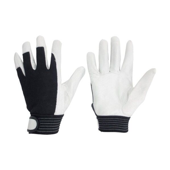 豚本革手袋(甲メリヤス)