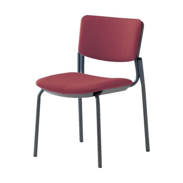 会議用チェアー 座:布張り E217FB-WI 1点