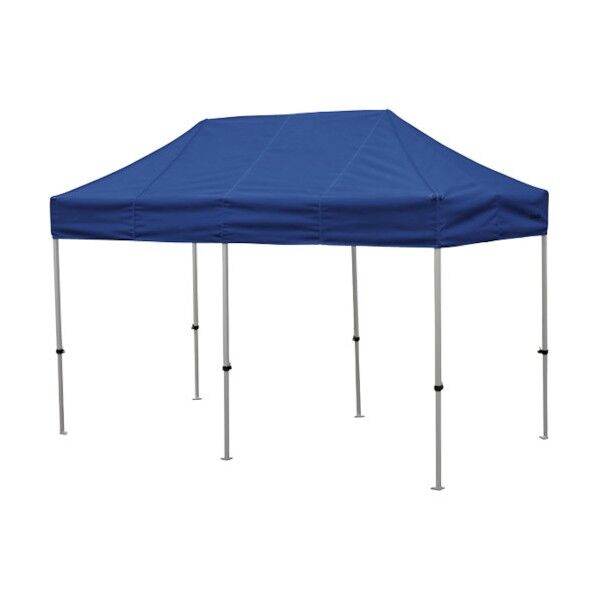 かんたんてんと 1.8m×3.6mオールアルミフレーム 青 KA/2WA-B 1点