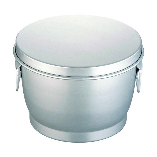 アルマイト炊飯二重食缶 264-B (10l) (10l) ASY721 1個