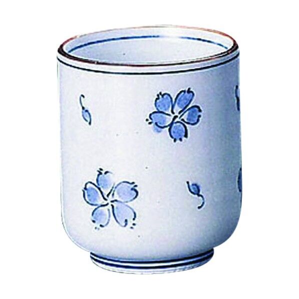 エムズジャパン 小花長湯呑(小) D03-90 RYNC601 1個