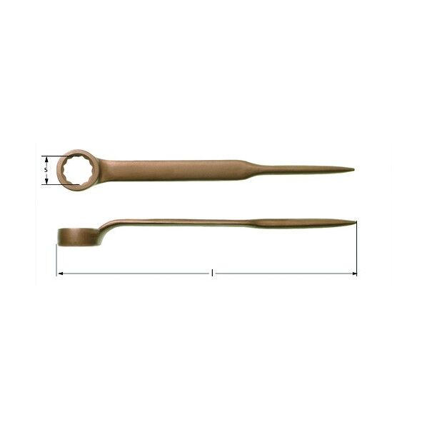 防爆ボックスエンドレンチ(シノ付)