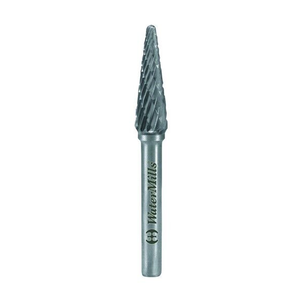 WMノンコート超硬ロータリーバー タイプL φ3x12、3mm軸 WML3030L1238 1点