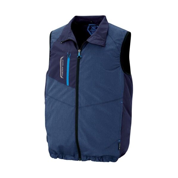 空調服用ベスト(空調服TM) 杢ネイビー M AZ50197-108-M 1点