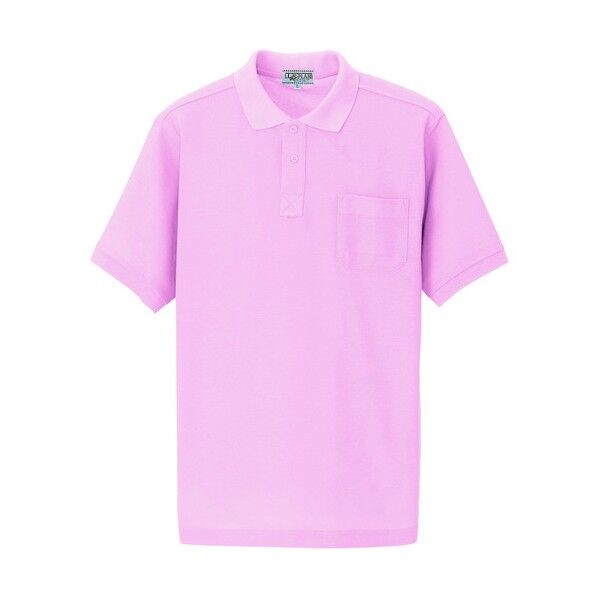 半袖ポロシャツ(男女兼用) 060ピンク SS 7615 1