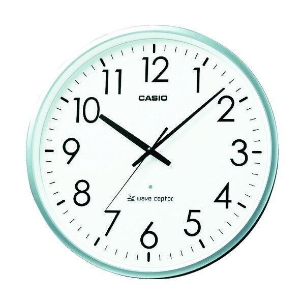 電波掛け時計 シルバー 360mm IQ-2000J-8JF 1