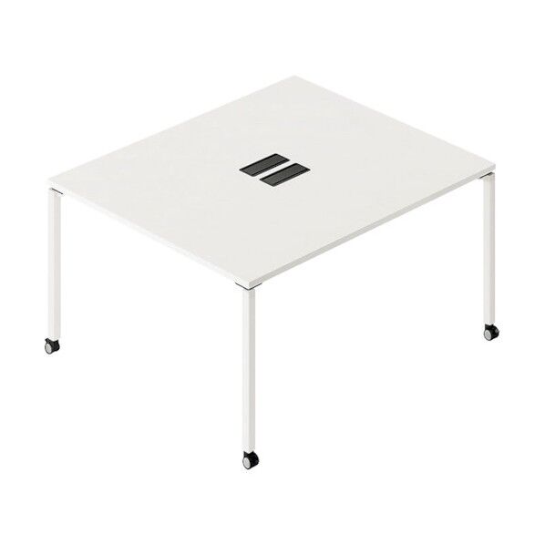 ビティー ワークテーブル BT1412KHC-WH 1点