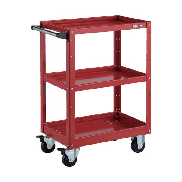 イーグルワゴン 600X400XH880 浅2深1段 レッド EGW-963F1-RR 1点