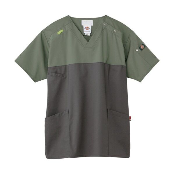 スクラブ セージグリーン×ガンメタ 3L 7040SC-4-3L 1点